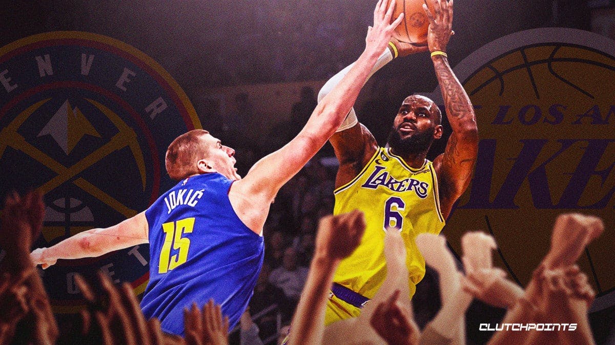 LeBron James, Nikola Jokic, Denver Nuggets, Los Angeles Lakers