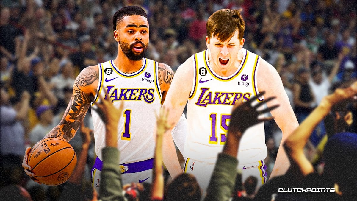 lakers, d'angelo russell, austin reaves, lakers austin reaves, d'angelo russell austin reaves