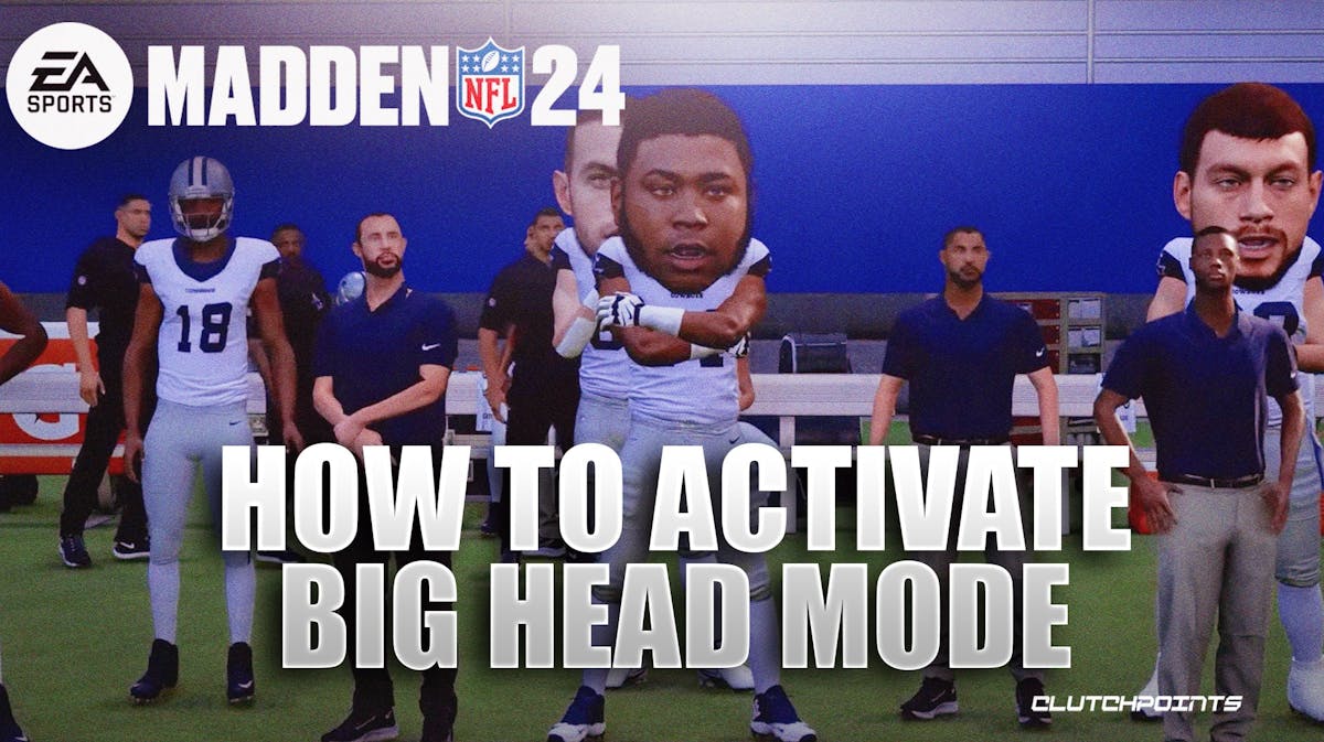 Madden 24 Guide - How To Activate Big Head Mode