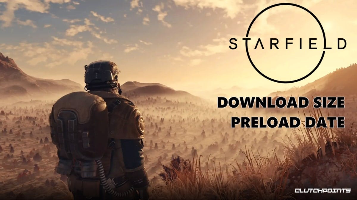 starfield size, starfield preload, starfield download size, starfield preload date, starfield