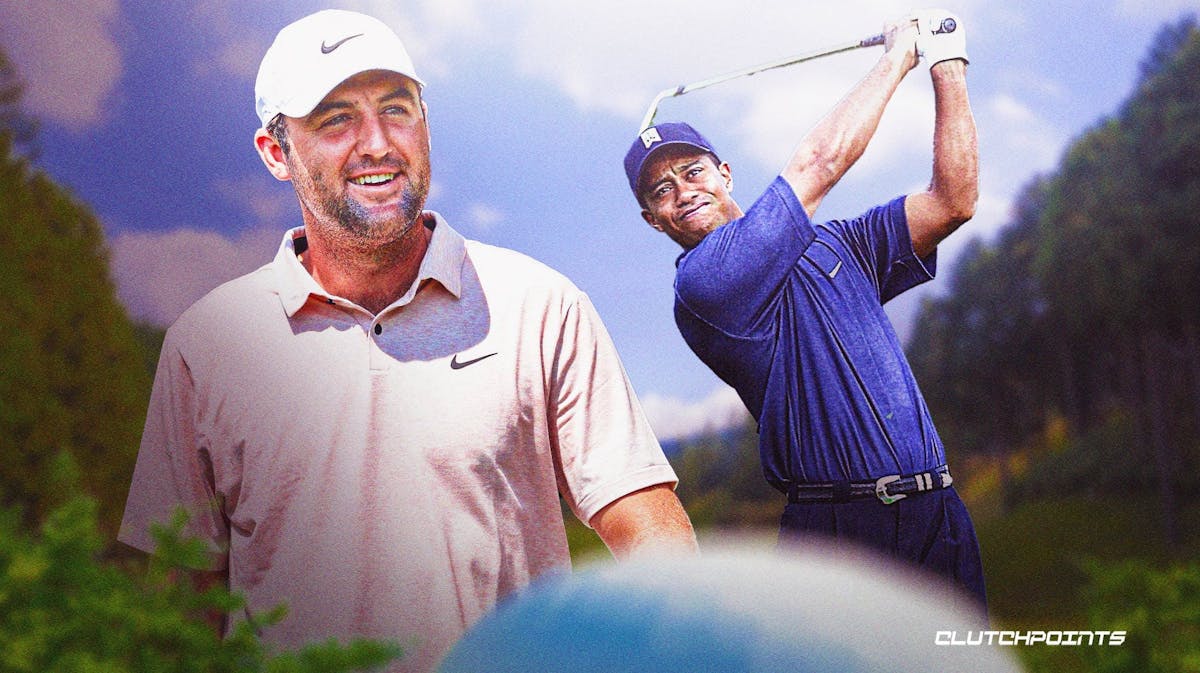 Scottie Scheffler, PGA Tour, Tiger Woods, PGA Tour greens in regulation, Tiger Woods' 2000 season