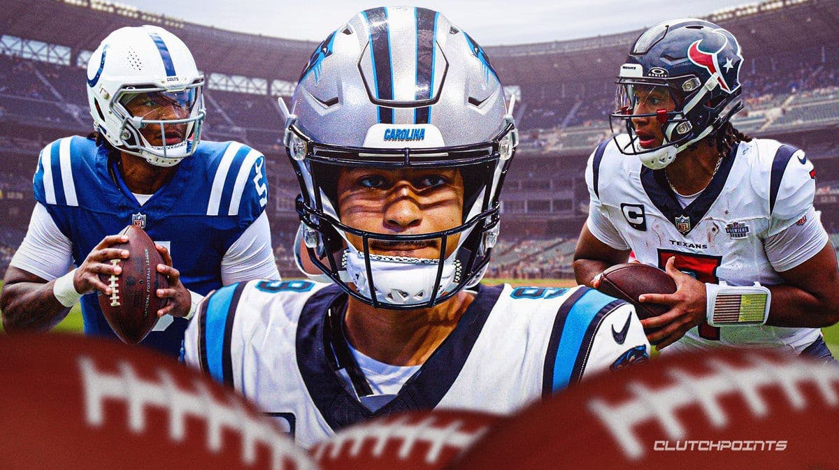 rookie quarterback debuts, Carolina Panthers, Indianapolis Colts, Anthony Richardson, Bryce Young, CJ Stroud