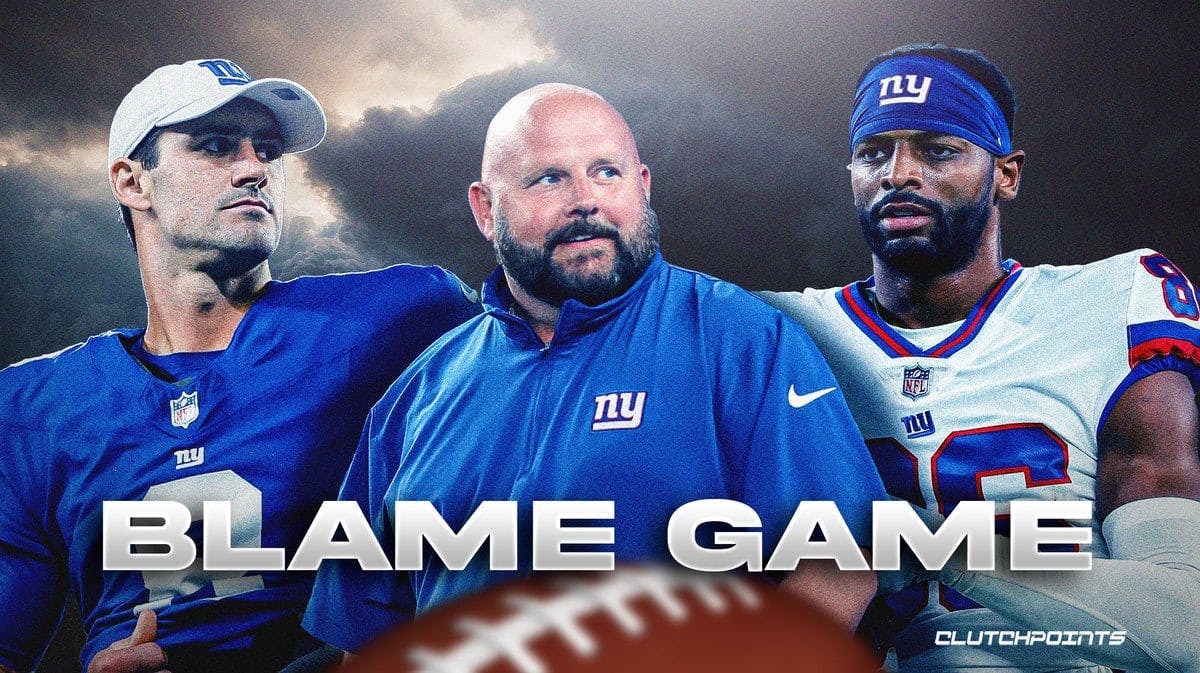 Giants, Cowboys, Giants Cowboys, Giants players to blame, Daniel Jones