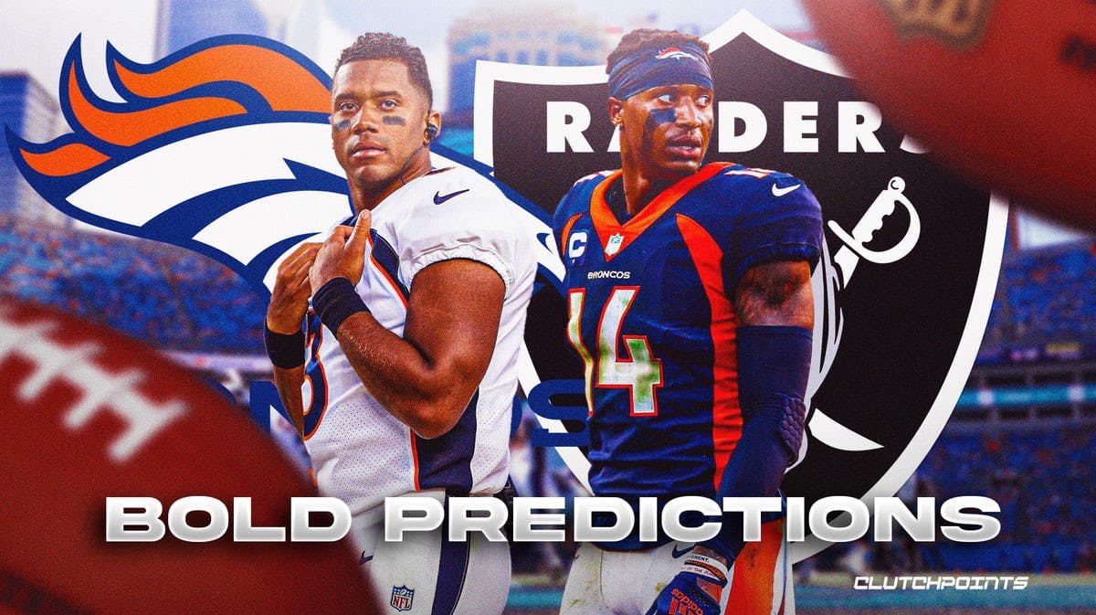 Denver Broncos Las Vegas Raiders Week 1 predictions