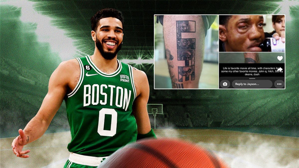 Celtics, Jayson Tatum, Jayson Tatum tattoo, Will Smith