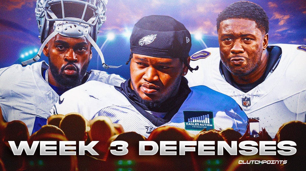 Fantasy football defense DEF rankings week 3 2023 NFL season