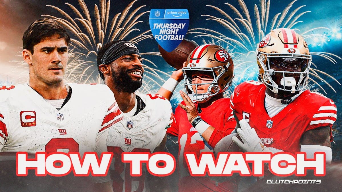 Giants, 49ers, Giants 49ers, Thursday Night Football, Thursday Night Football how to watch