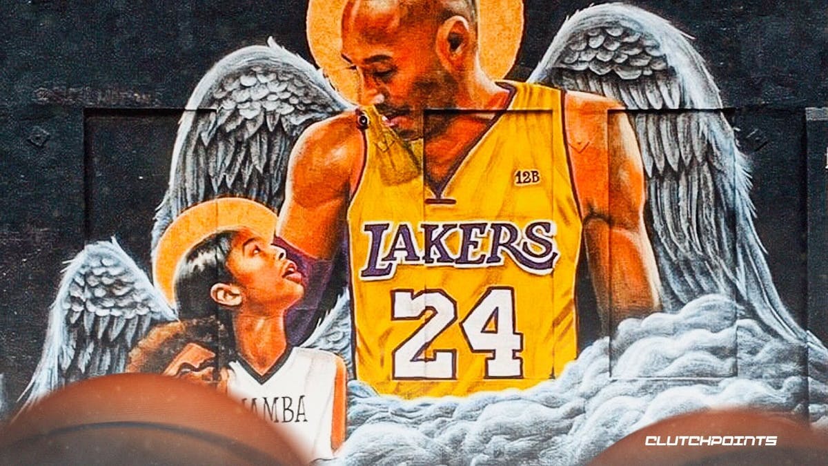 Kobe Bryant, Lakers, Kobe Bryan Mural, Kobe Bryant daughter, Gianna Bryant