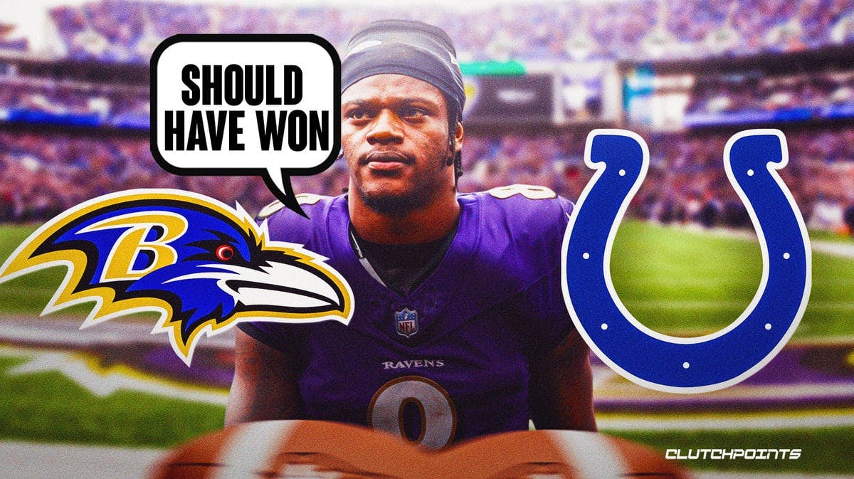 Lamar Jackson, Colts Ravens, NFL Week 3