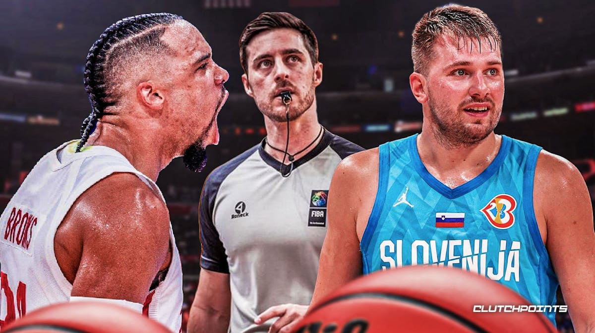 Luka Doncic, Dillon Brooks, Slovenia, Canada, FIBA World Cup