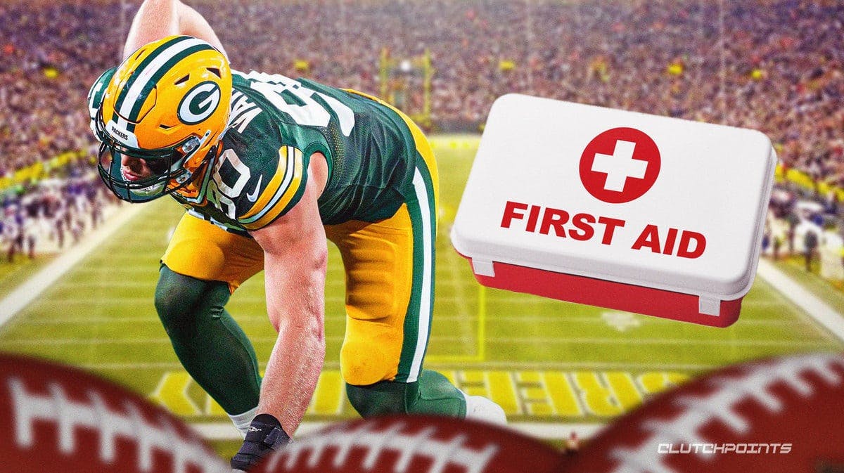 Packers, Falcons, Lukas Van Ness, NFL injury