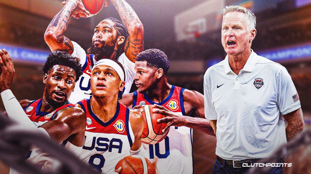 Steve Kerr, Team USA, 2023 FIBA World Cup, rebounding, Jaren Jackson Jr., Paolo Banchero, Brandon Ingram, Anthony Edwards