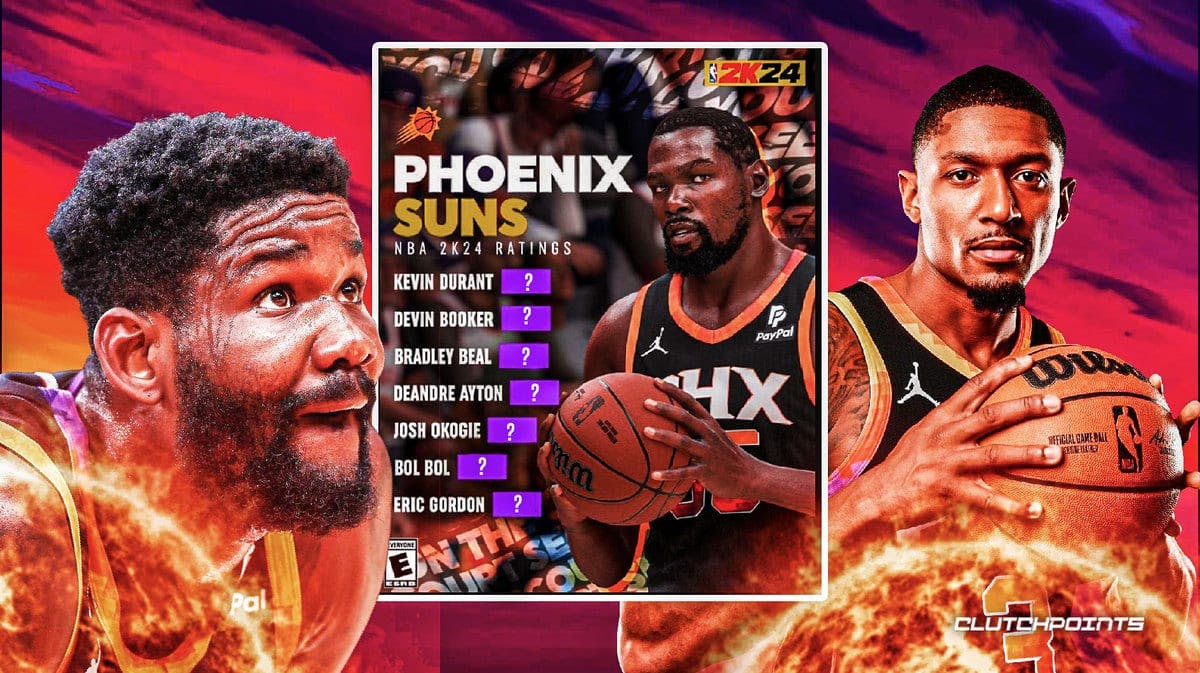 Phoenix Suns, Bradley Beal, Devin Booker, Deandre Ayton, Kevin Durant, NBA 2K