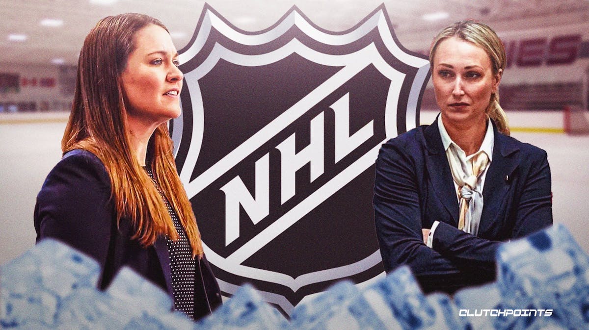 NHL, history, women behind benches