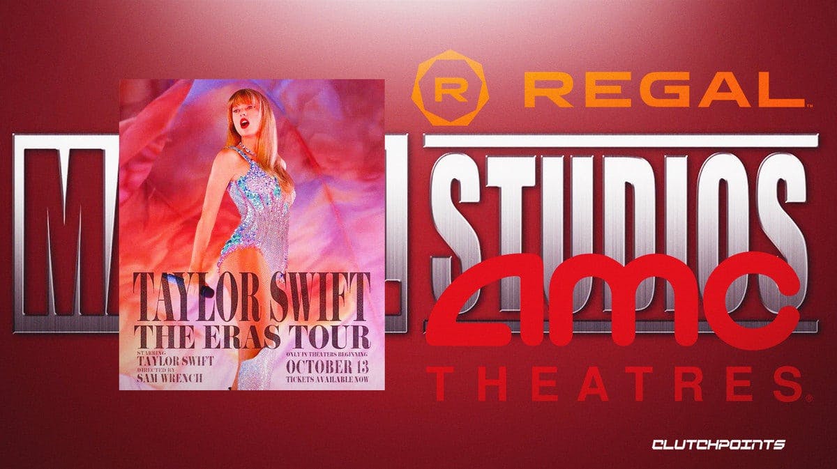 Taylor Swift, eras tour film, Marvel Studios (MCU), Regal Cinemas, AMC Theatres