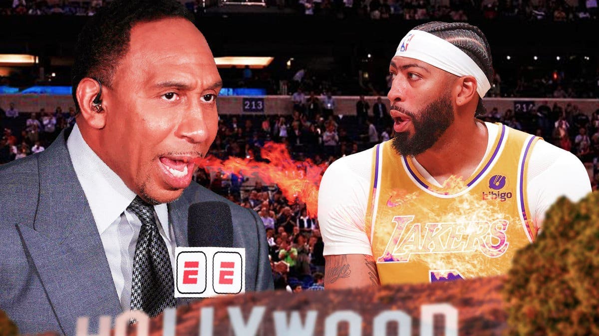 Stephen A. Smith breathing fire at Lakers' Anthony Davis
