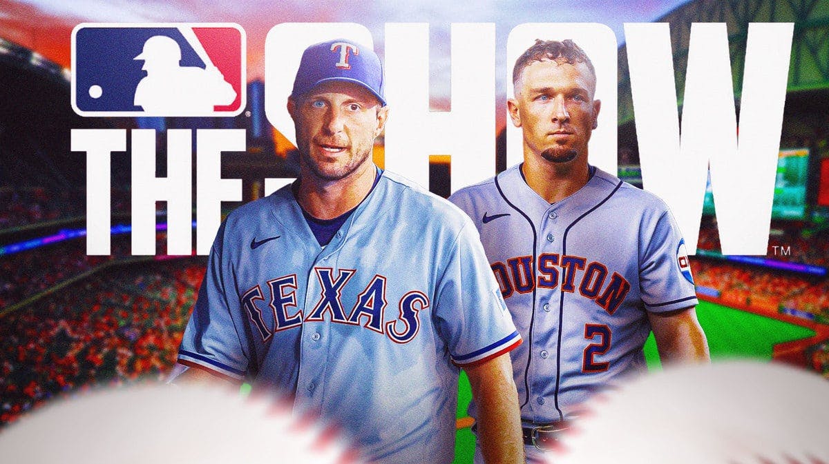 Astros vs Rangers Game 3 Simulated with MLB The Show