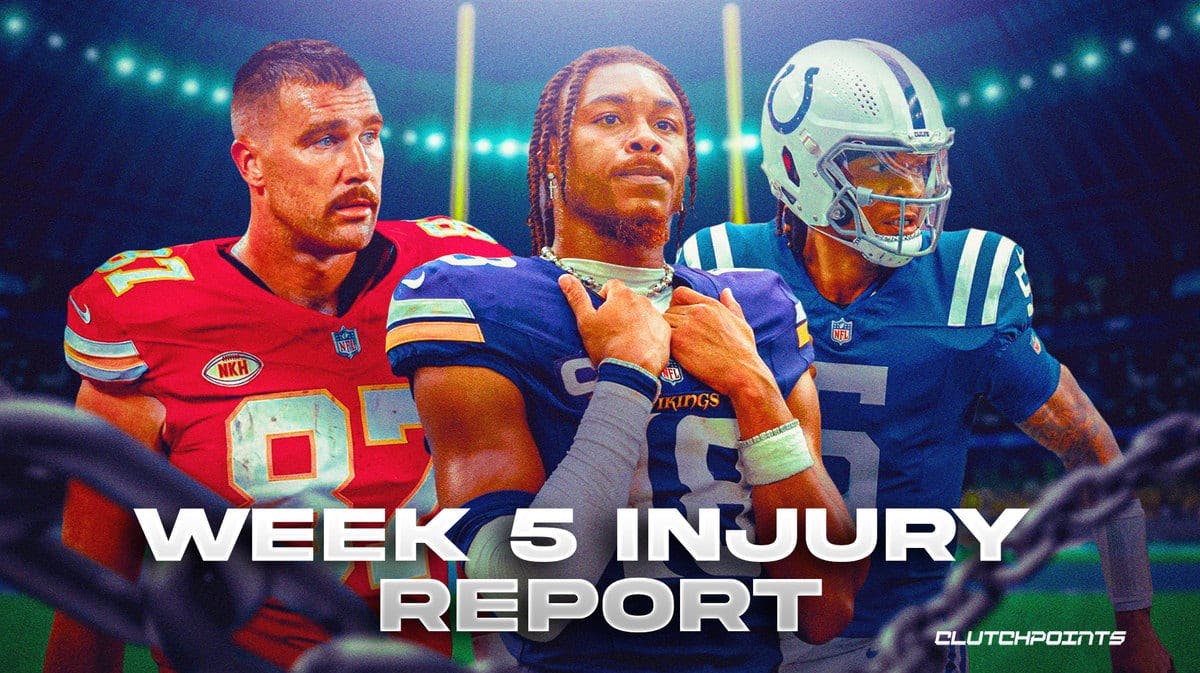 NFL injury, NFL, Travis Kelce, Justin Jefferson, Anthony Richardson