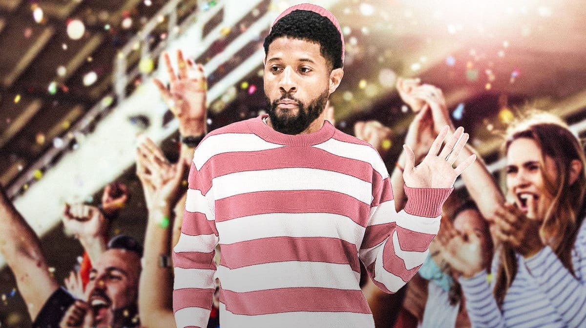 The Clippers vs Magic matchup still has not started but Paul George got clowned for his Wheres Waldo fit before facing Paolo Banchero