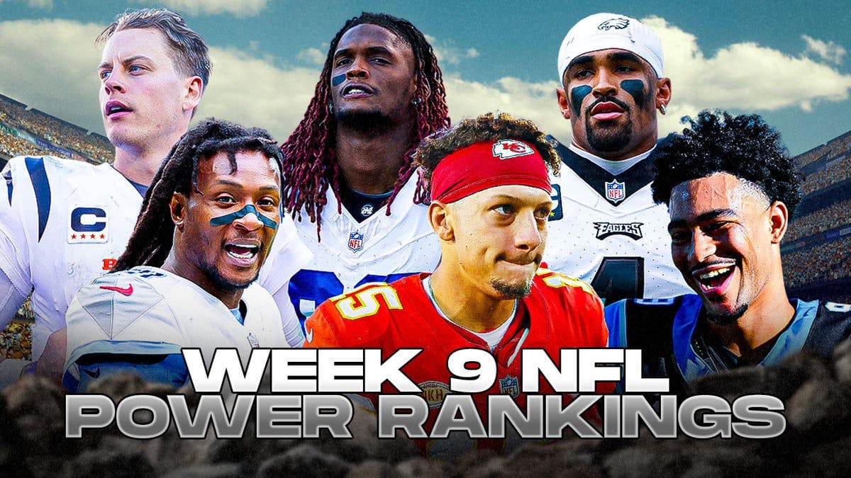 NFL Power Rankings are always fun, so let's see who is leading the pack as we head into Week 9