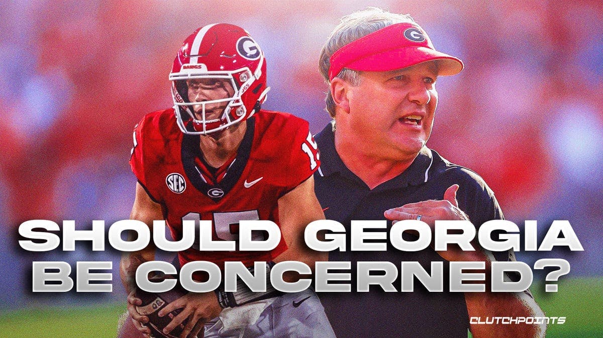 Georgia football, Auburn football, Georgia Auburn, Old South's Greatest Rivalry, Carson Beck, Brock Bowers, Kirby Smart, Georgia football concerns