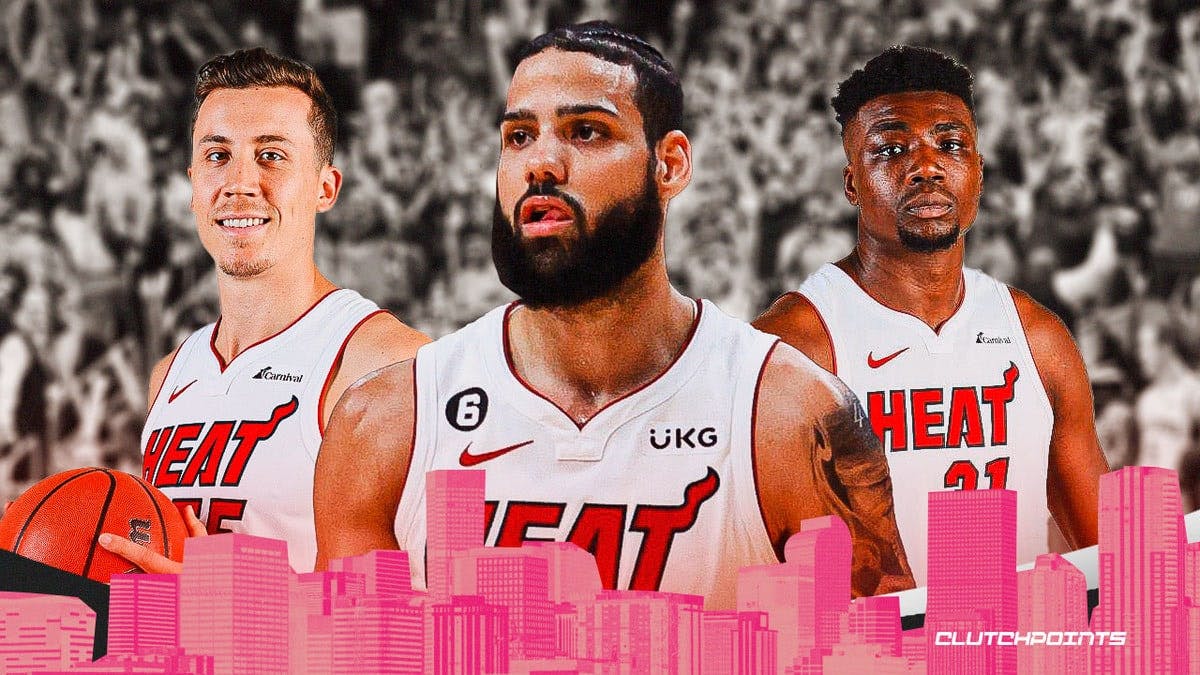 Duncan Robinson, Caleb Martin, Thomas Bryant, Miami Heat