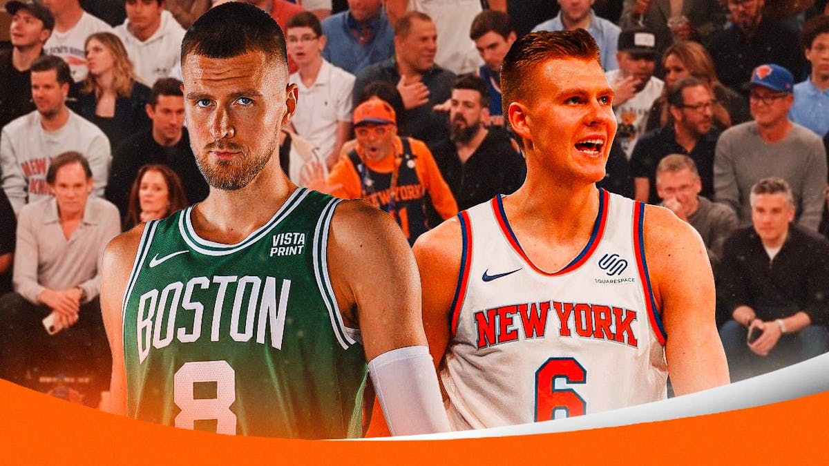 Kristaps Porzingis along with Jayson Tatum Celtics may have torched Jalen Brunson and the Knicks but he did not forget his love for them
