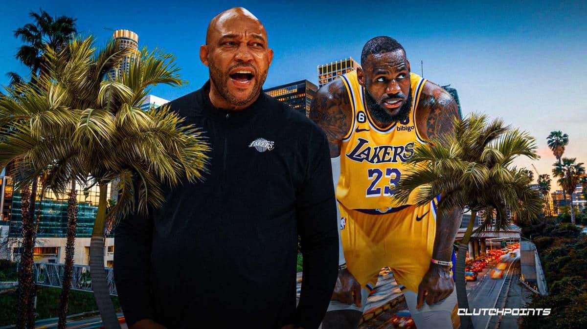 LeBron James, Darvin Ham, Los Angeles Lakers