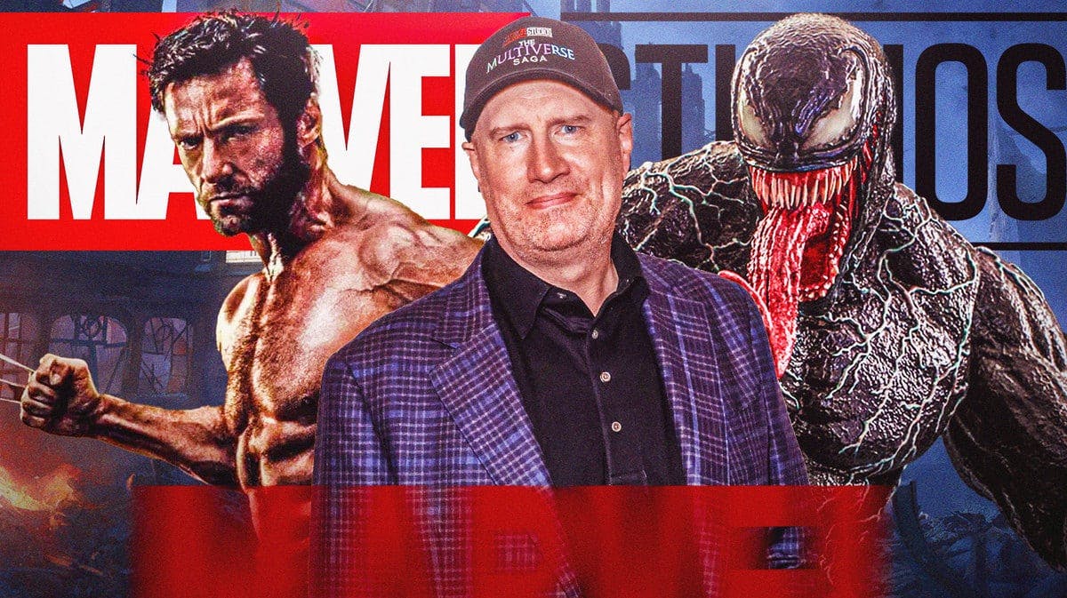 Marvel Studios (MCU) canon, X-Men Hugh Jackman Wolverine, Kevin Feige, and Tom Hardy's Venom.