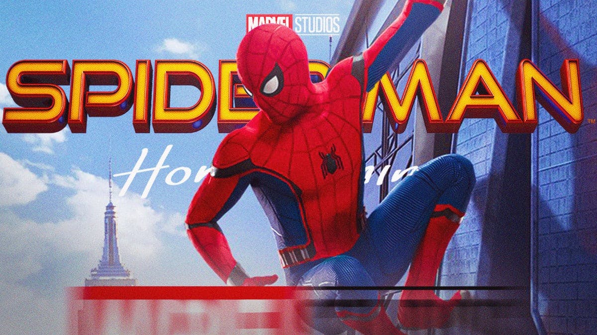 Spider-Man: Homecoming poster and MCU timeline.