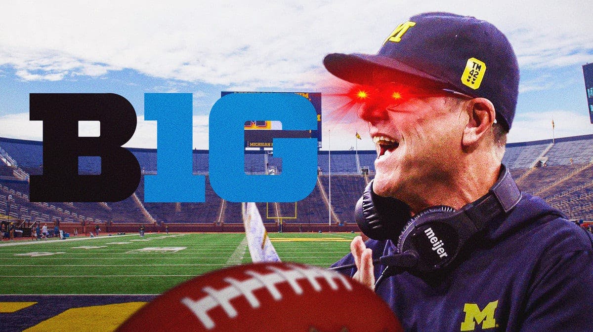 Jim Harbaugh laser-focused on Michigan's Big Ten competition