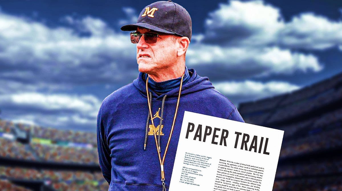 Michigan football coach Jim Harbaugh and the paper trail of the sign-stealing investigation