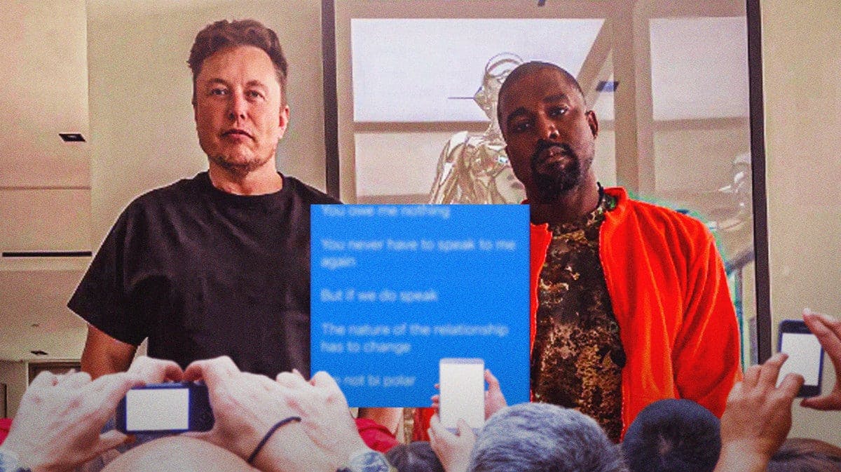 Kanye West, Elon Musk, Kanye West texts