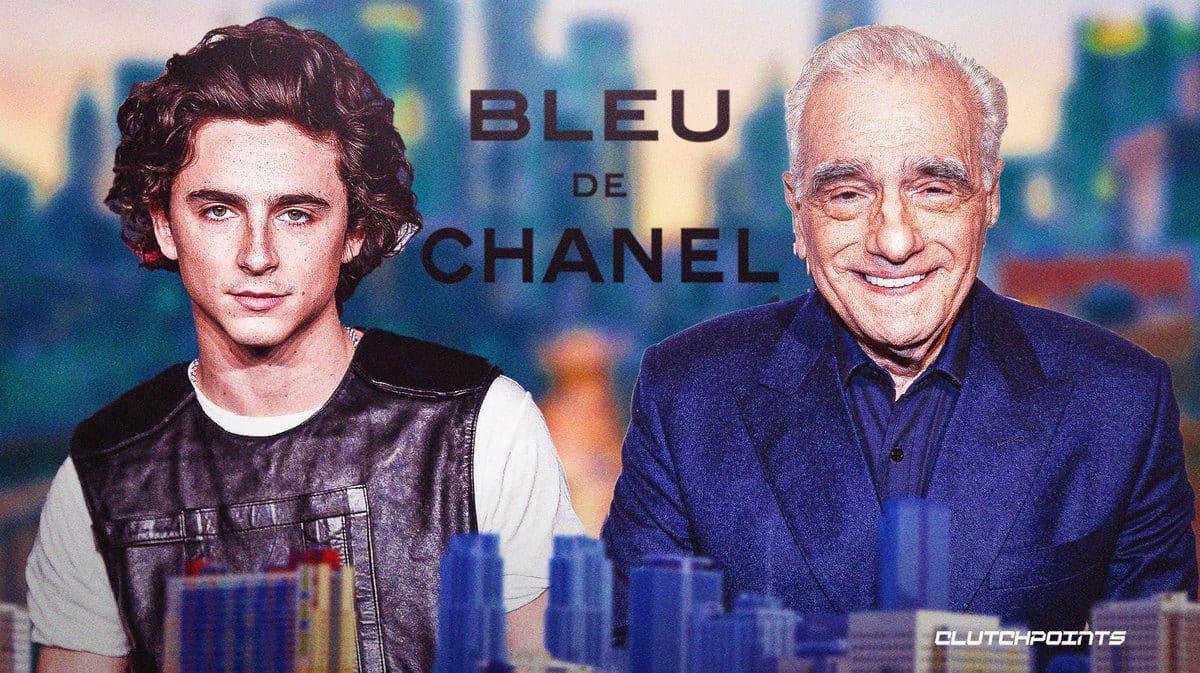 Timothée Chalamet, Bleu de Chanel, Martin Scorsese