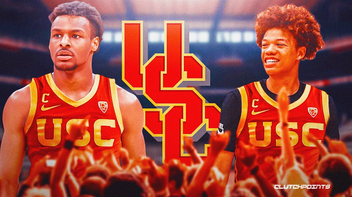Trent Perry, USC Basketball, Trent Perry USC, Bronny James