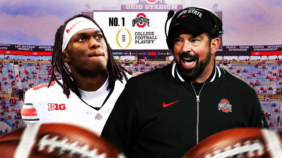 Ryan Day, Marvin Harrison Jr., College Football Playoff Number 1 ranking