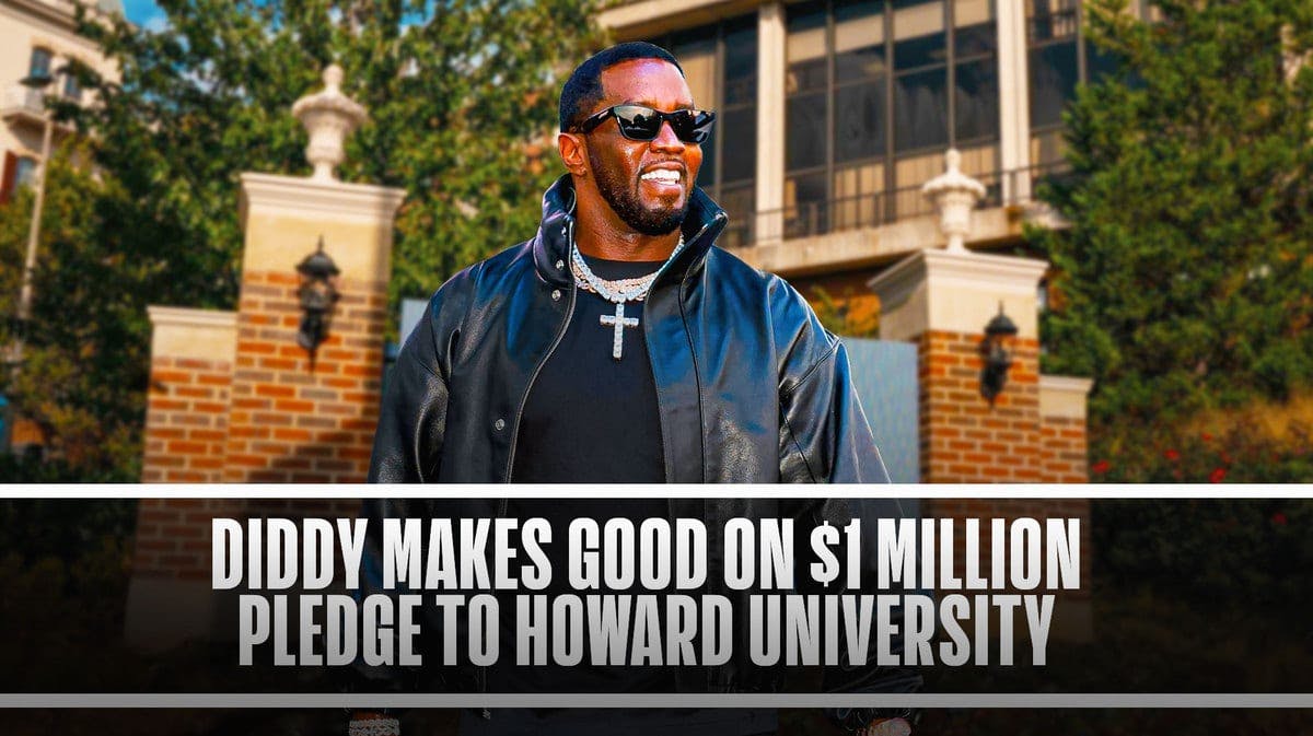 Diddy, Howard University, Diddy donates $1 million to Howard Univeristy