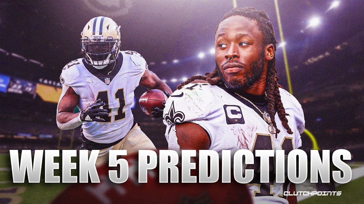 New Orleans Saints Week 5 NFL predictions New England Patriots