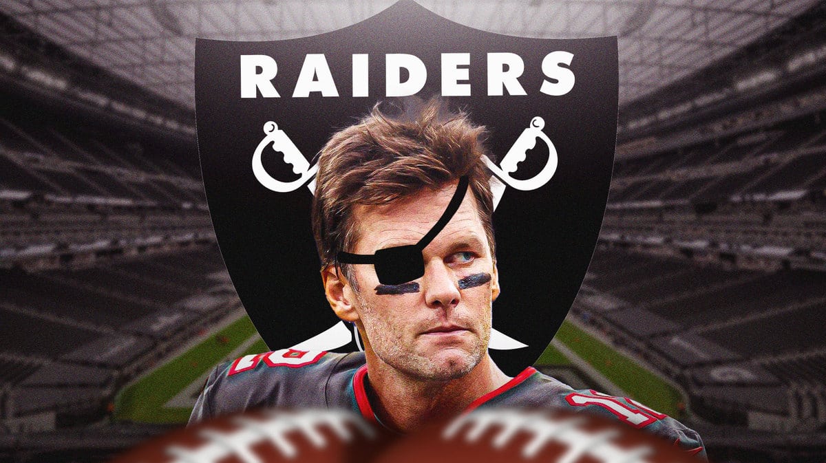 Tom Brady Raiders logo