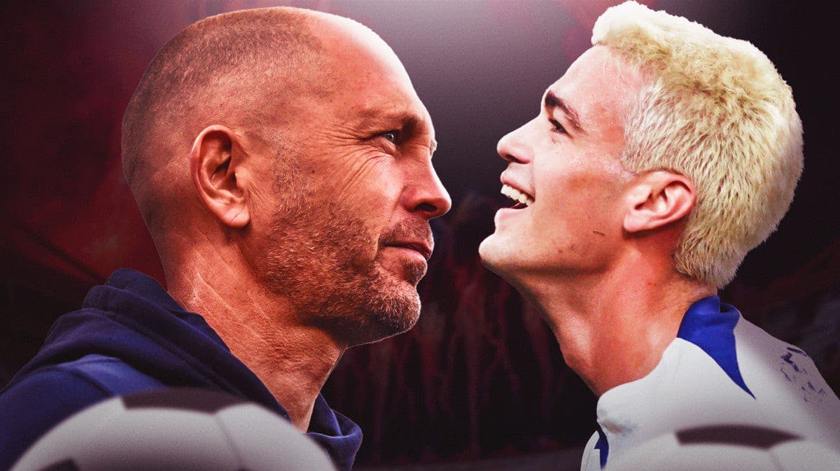 USMNT manager Gregg Berhalter and star Gio Reyna face-to-face after their World Cup feud and Reyna's big night vs Ghana.