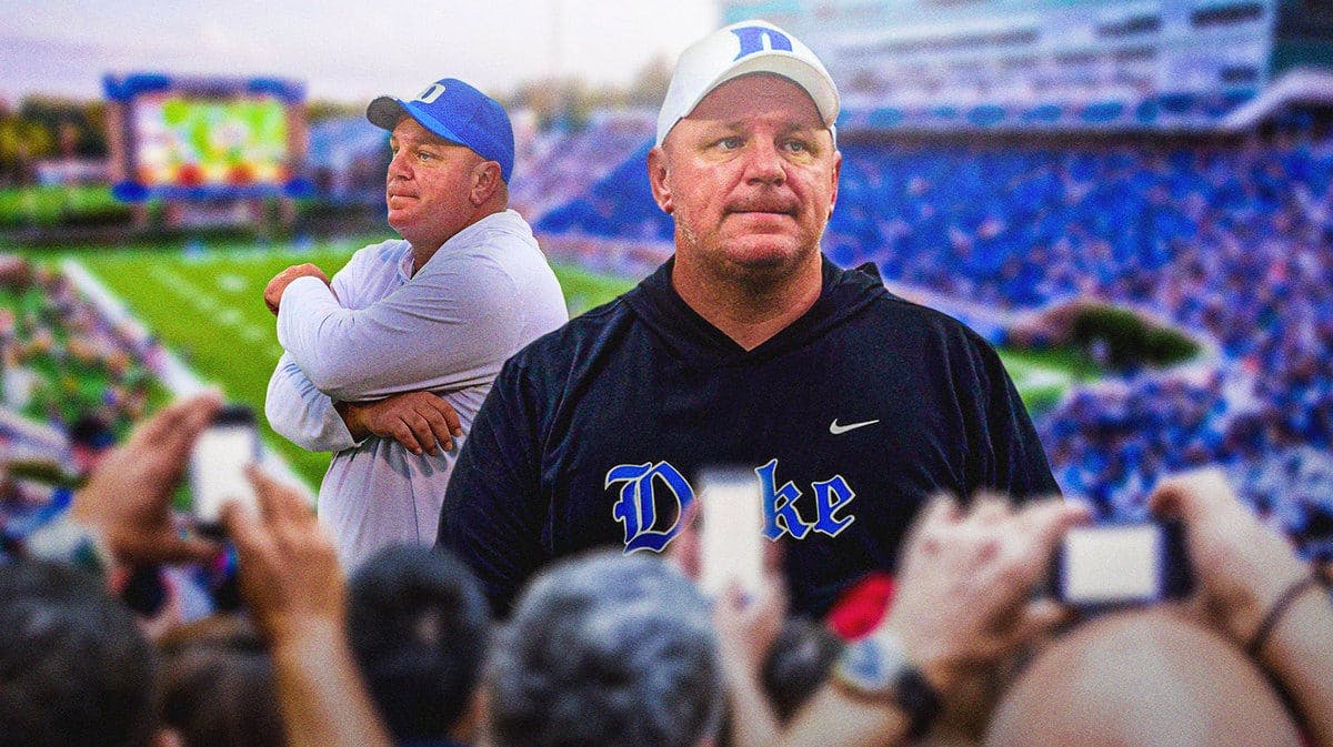 Duke athletic director Nina King provides a statement amid Mike Elko's departure from the football program for the Aggies, Duke football coach search