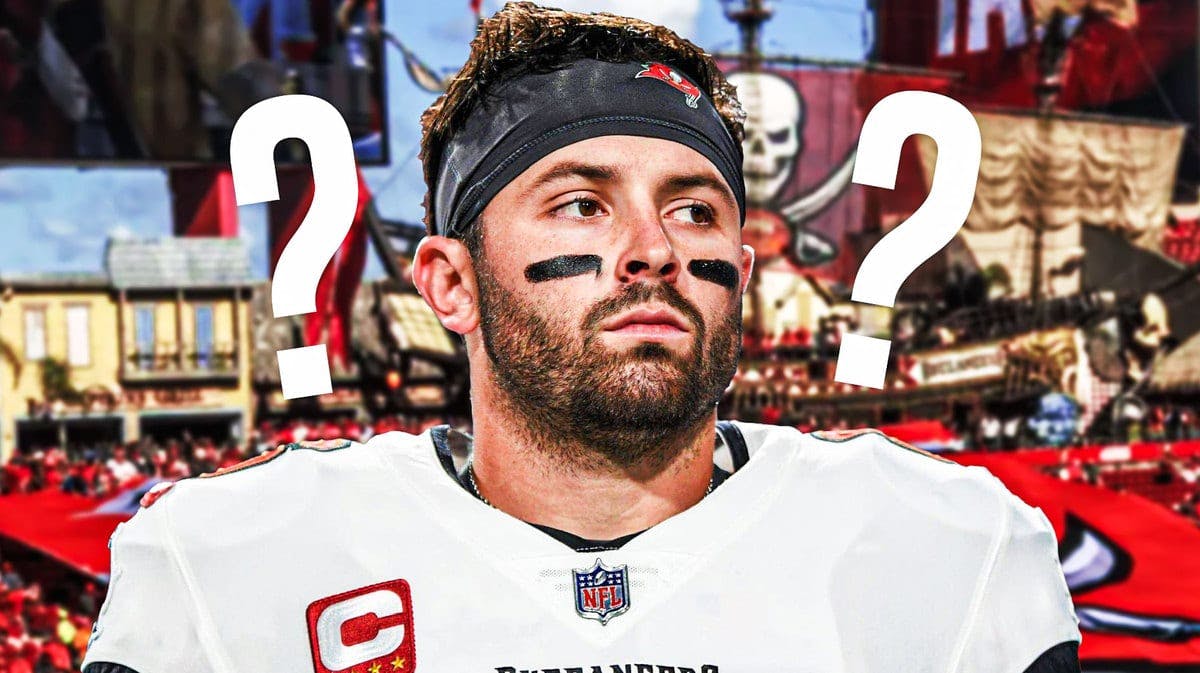 Buccaneers QB Baker Mayfield suffered a thumb injury