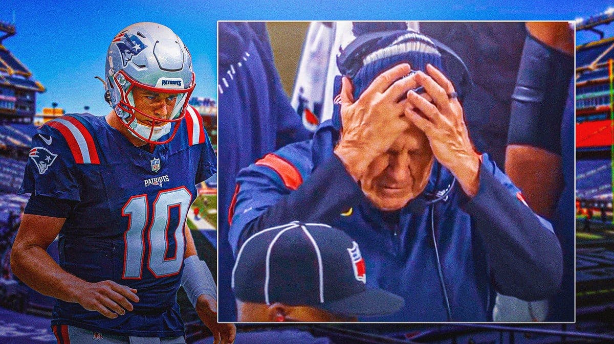 Bill Belichick's epic facepalm goes viral at end of Patriots' loss to Colts