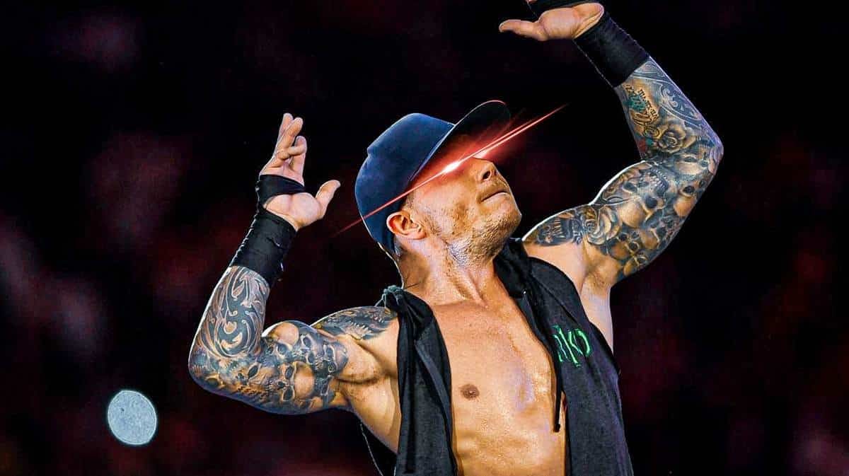 Cardinals' Sonny Gray as Randy Orton and with woke eyes