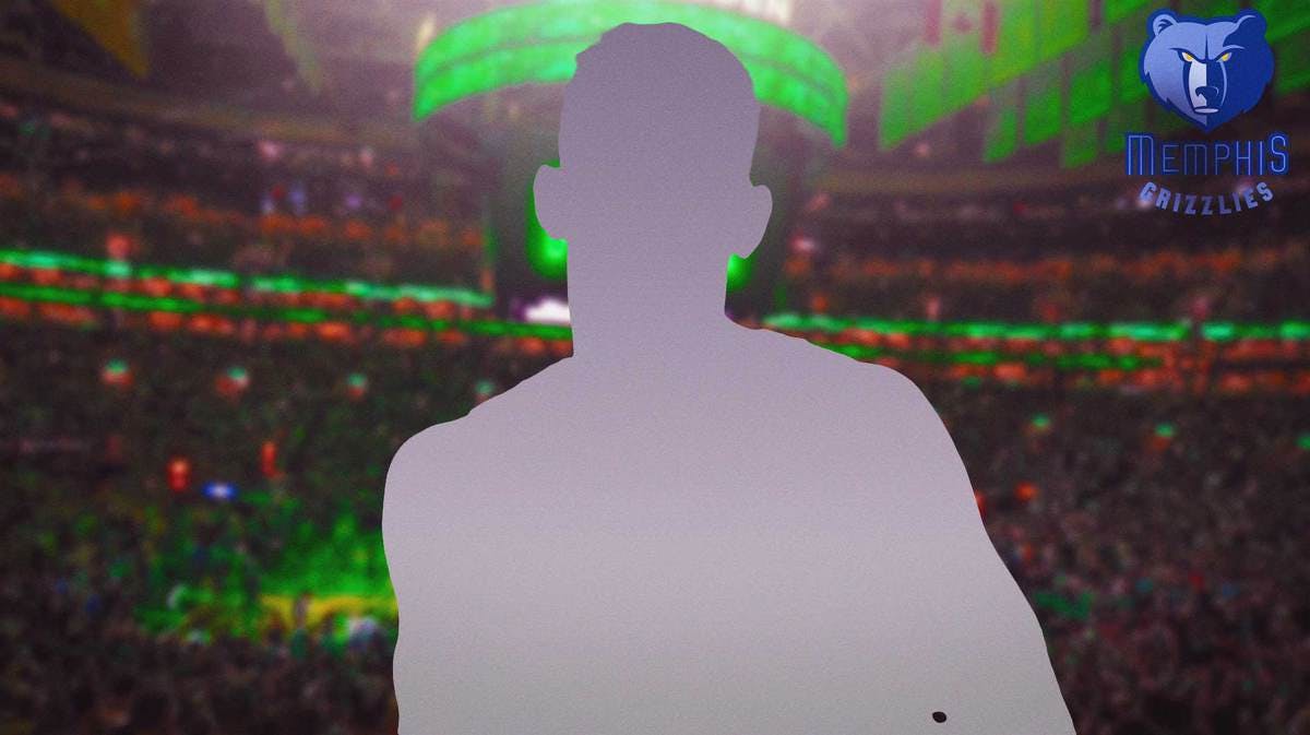 image idea: silhouette of John Konchar on a Celtics background (maybe Memphis grizzlies logo somewhere in background)