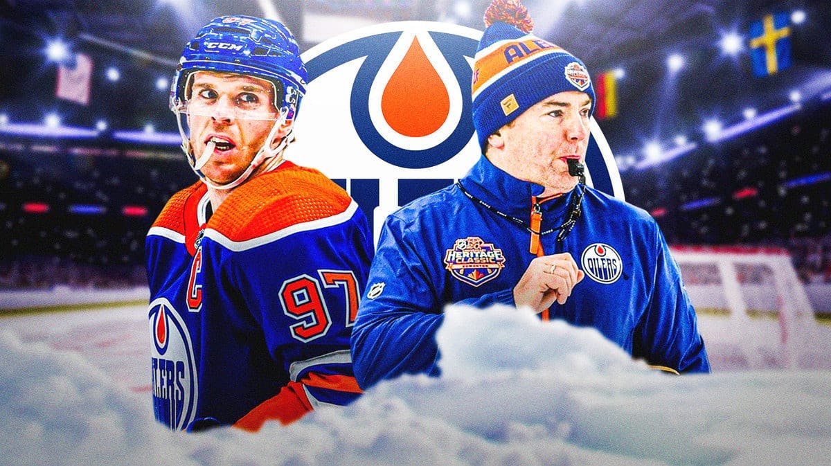 Connor McDavid reacts to Oilers' Jay Woodcroft coach change, Pacific Division standings