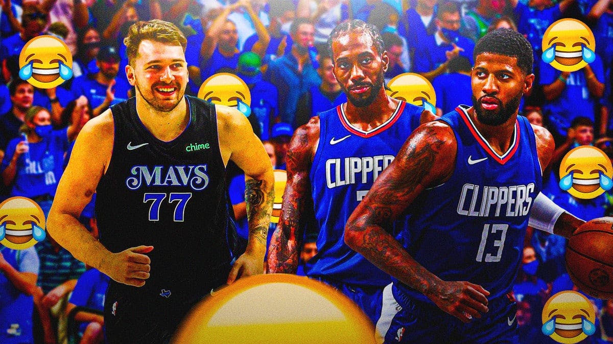 Luka Doncic and Mavs fans were trolling the Clippers after their blowout in-season tournament victory