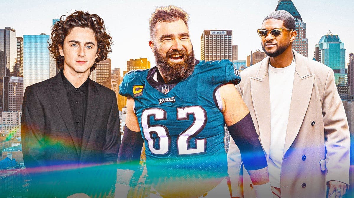 Eagles legend Jason Kelce got on Peoples Sexiest Man Alive short list along with Pedro Pascal, and Timothee Chalamet