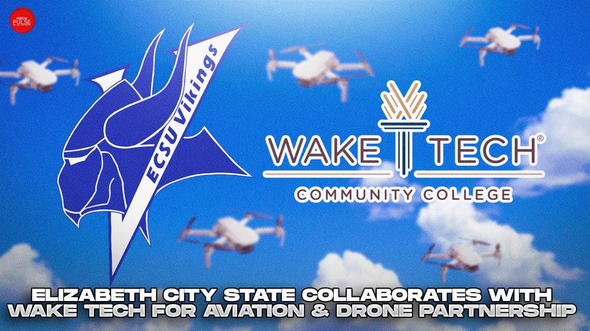Wake Tech and Elizabeth City State have partnered to develop unmanned aircraft systems programming for operating and servicing drone equipment