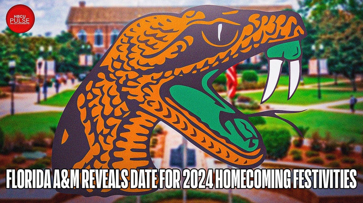Florida A&M, following a great homecoming week that ended in a huge victory over Prairie View A&M, has announced the 2024 homecoming date.